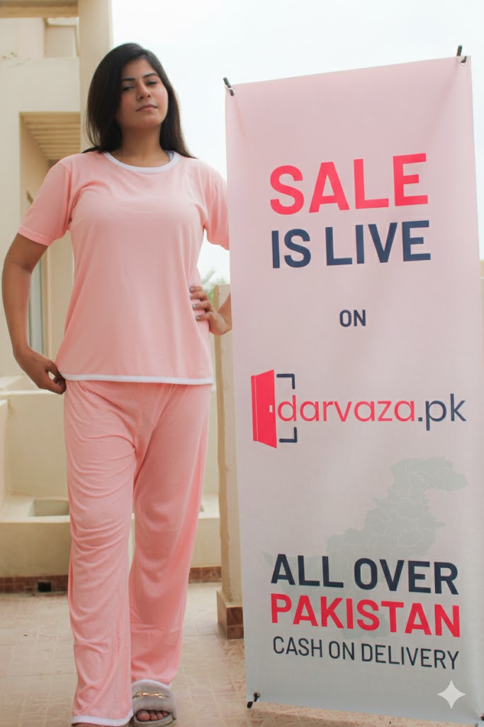 Rose Pink Plazzo PJ Set