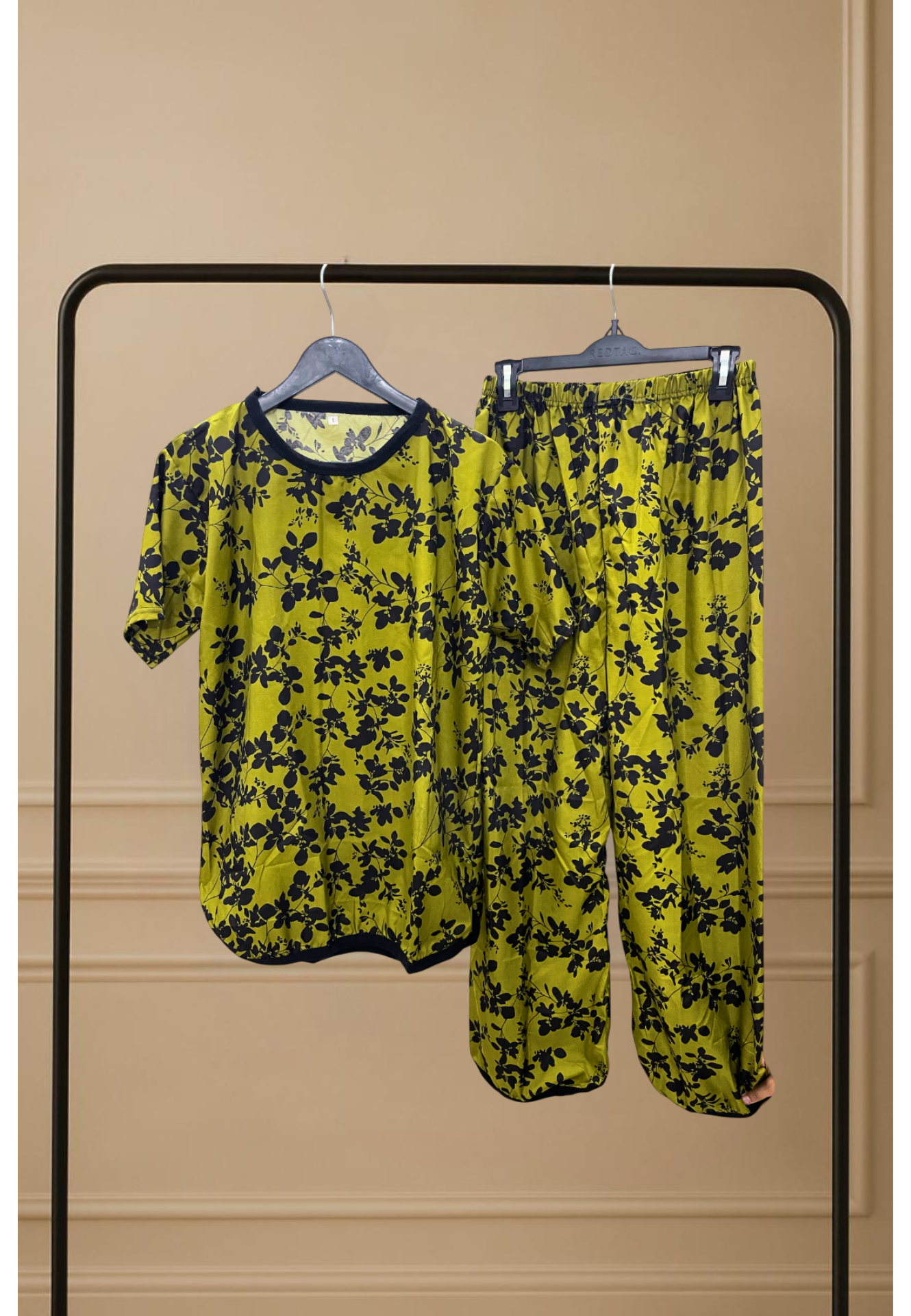 MIDNIGHT FLORA PRINTED SHIRT AND TROUSER