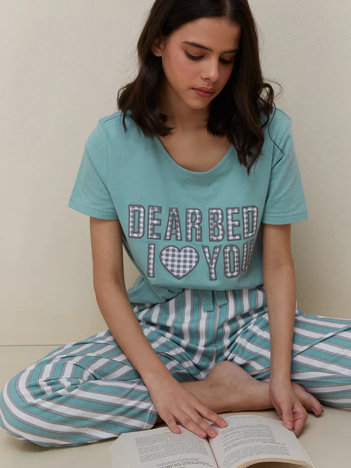 Dear Bed Printed Night suit