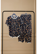 FLORAL SWIRL PRINTED SHIRT AND TROUSER