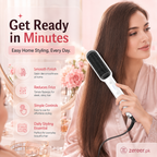 Electric Hair Comb Brush for Straightening and Curling