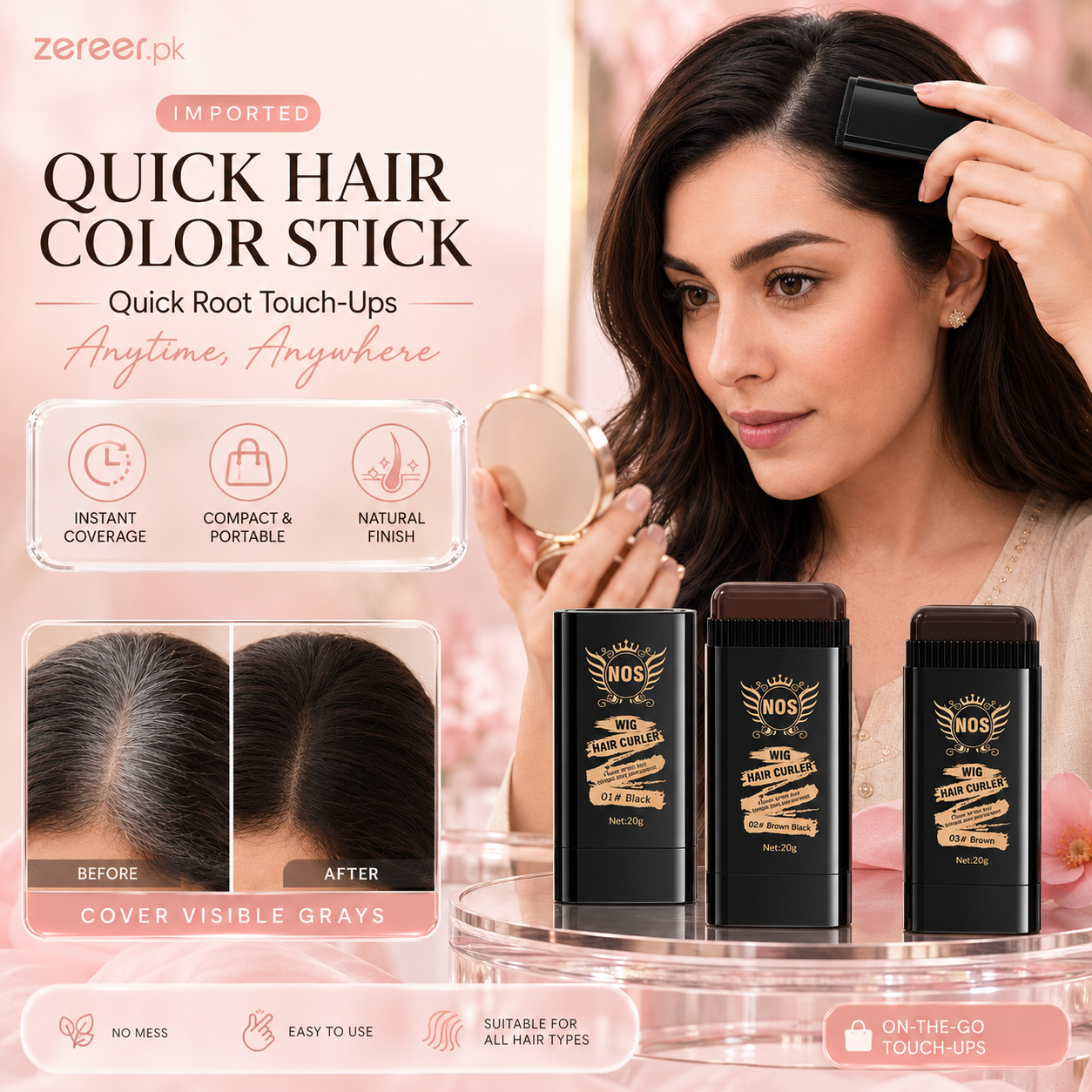 Imported Quick Hair Color Stick