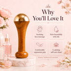 Premium Kansa Wand Massager for Face & Feet