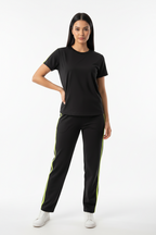 Green Black Gym Suit