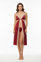 BLUSHING BRIDE NIGHTY 2 PIECES