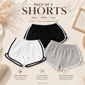 Buy 1 Get 2 Free – Pack of 3 Premium Soft Cotton Boxer Shorts