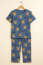 Gray Cozy Bear Hug T-Shirt With Pajama