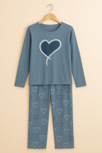 Ocean Heart T-Shirt With Pajama