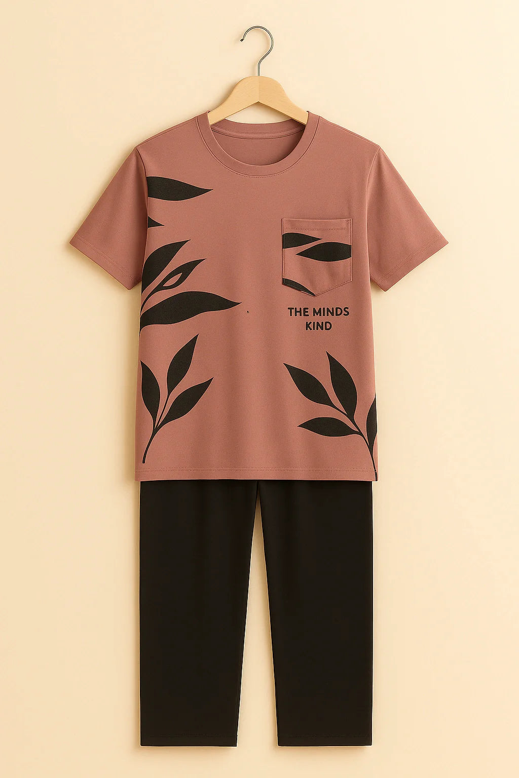 Pink Aura T-Shirt  With Pajama