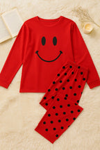 Red Smile T-Shirt With Pajama