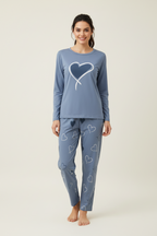 Ocean Heart T-Shirt With Pajama