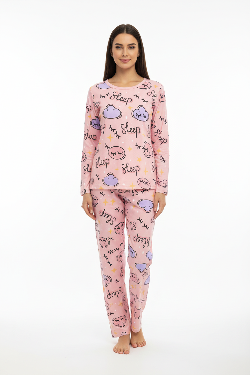 Cloud Sleep T-Shirt With Pajama