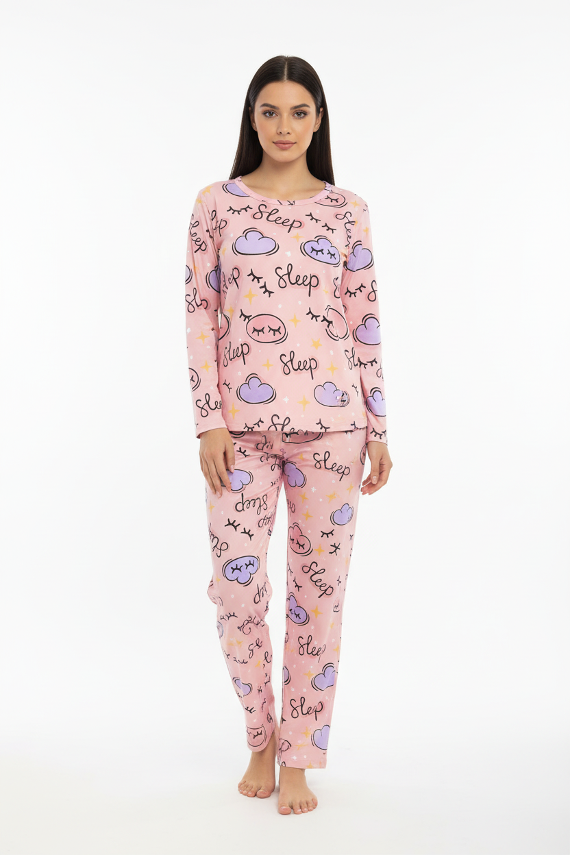 Cloud Sleep T-Shirt With Pajama