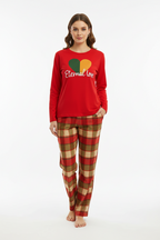 Red Eternal Love T-Shirt With Pajama