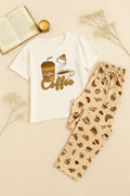 Morning Coffee T-Shirt With Pajama