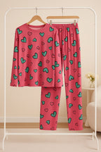 Pink Dreamy Hearts T-Shirt With Pajama