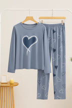 Ocean Heart T-Shirt With Pajama