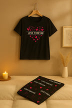 Love Forever T-Shirt With Pajama