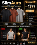 Slim Aura Box T-Shirt for Smart Look