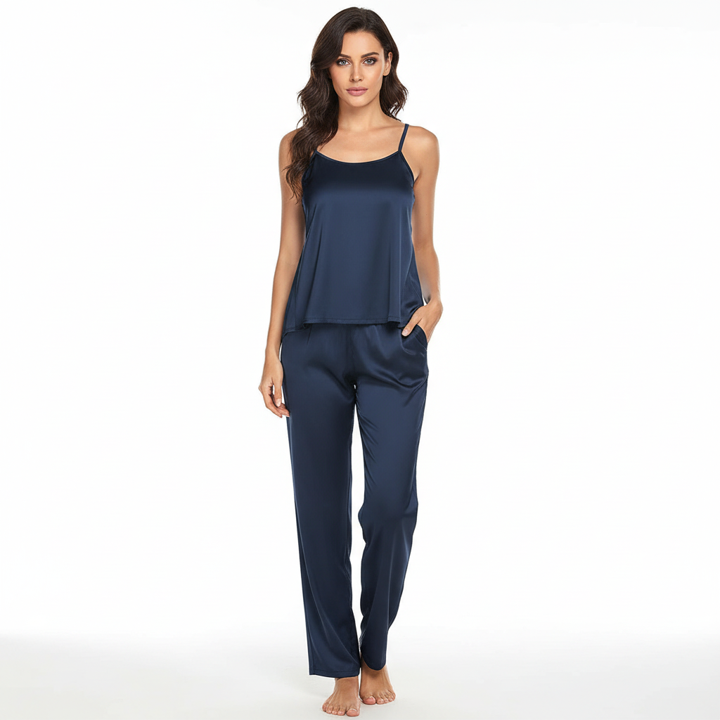 BLUE CAMI SETS FOR WOMEN