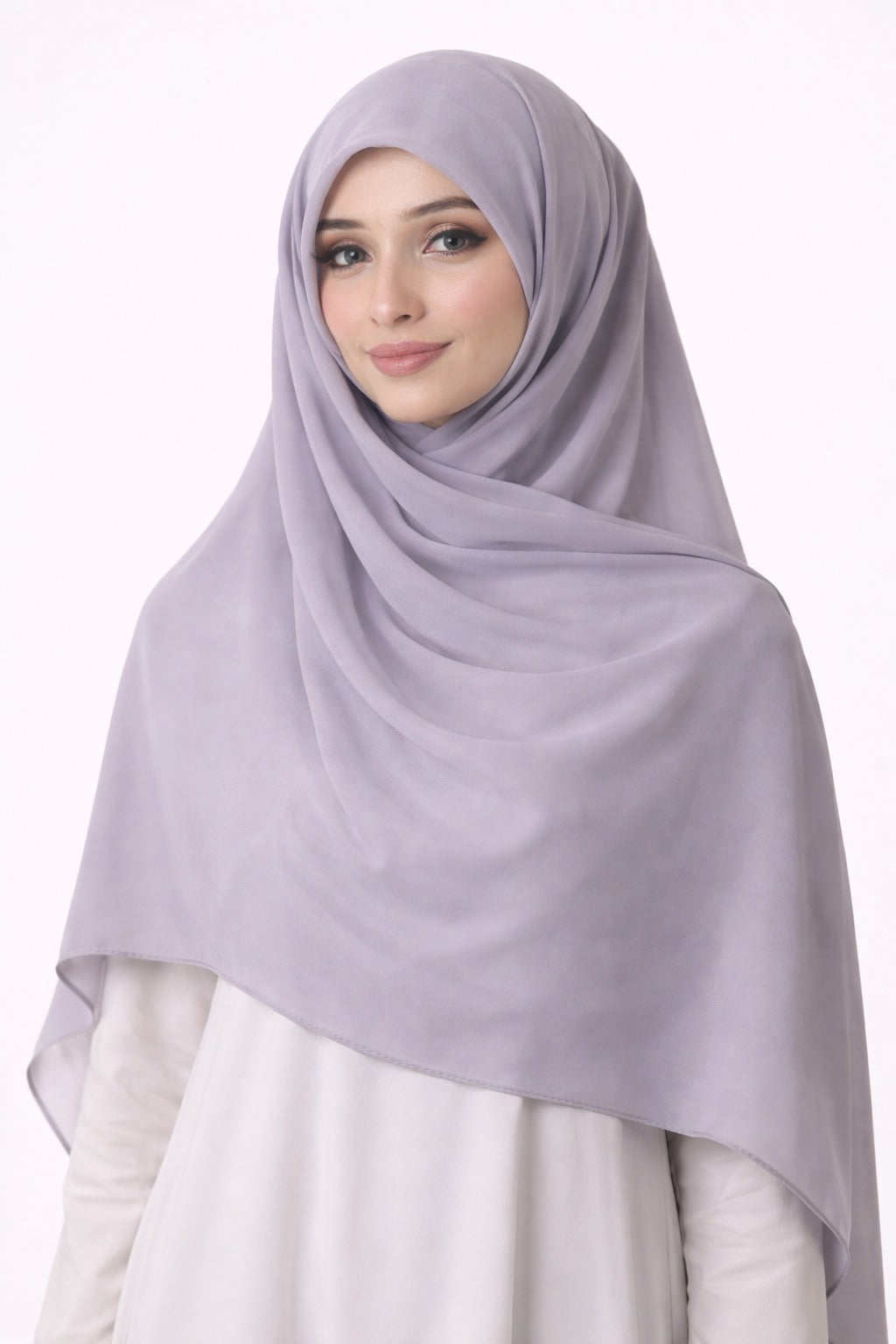 Pebble— Instant Chiffon Hijab with Built-in Magnets