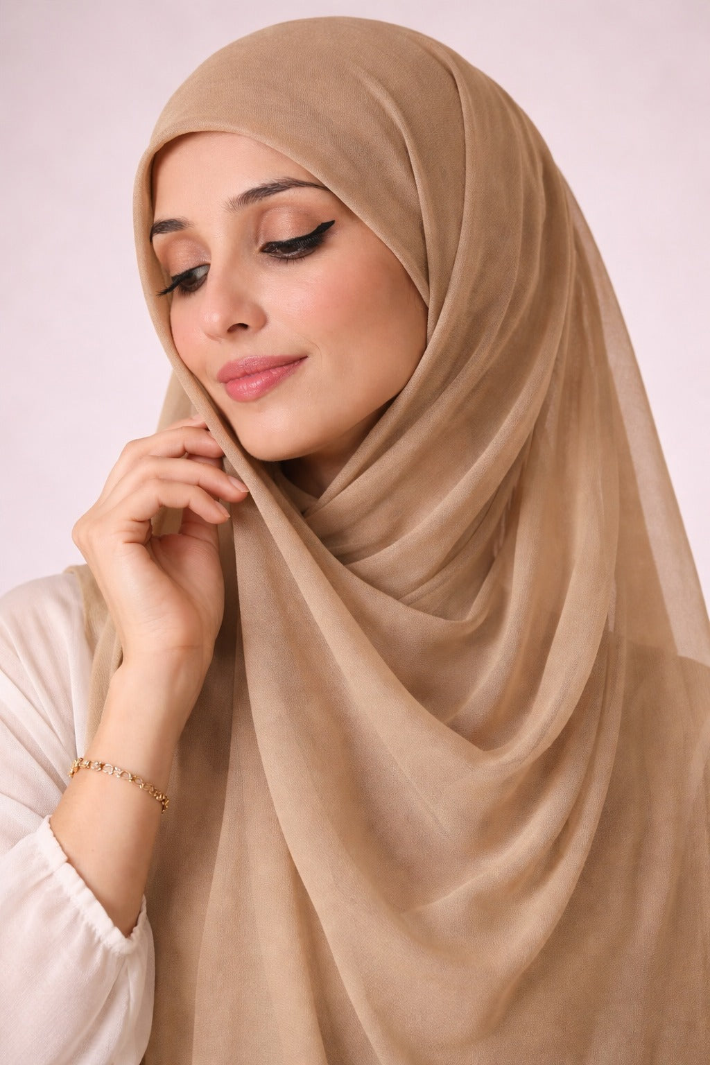 Thyme— Instant Chiffon Hijab with Built-in Magnets