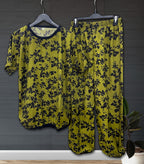 MIDNIGHT FLORA PRINTED SHIRT AND TROUSER