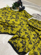 MIDNIGHT FLORA PRINTED SHIRT AND TROUSER