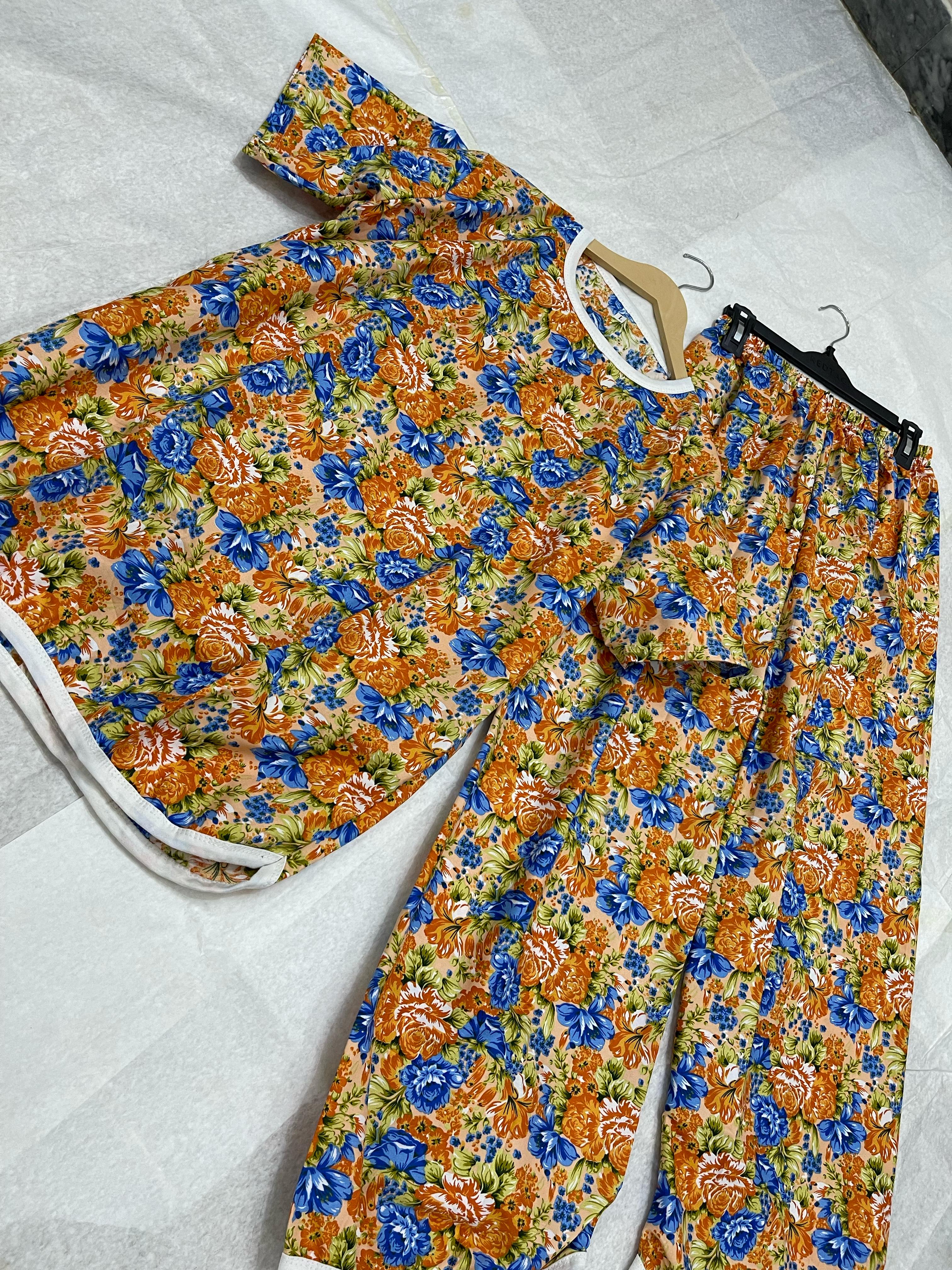FLORA FIESTA PRINTED SHIRT AND TROUSER