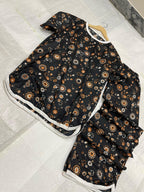 FLORAL SWIRL PRINTED SHIRT AND TROUSER