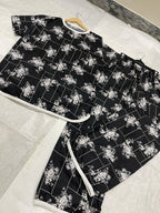 MOONLIT GARDEN  PRINTED SHIRT AND TROUSER