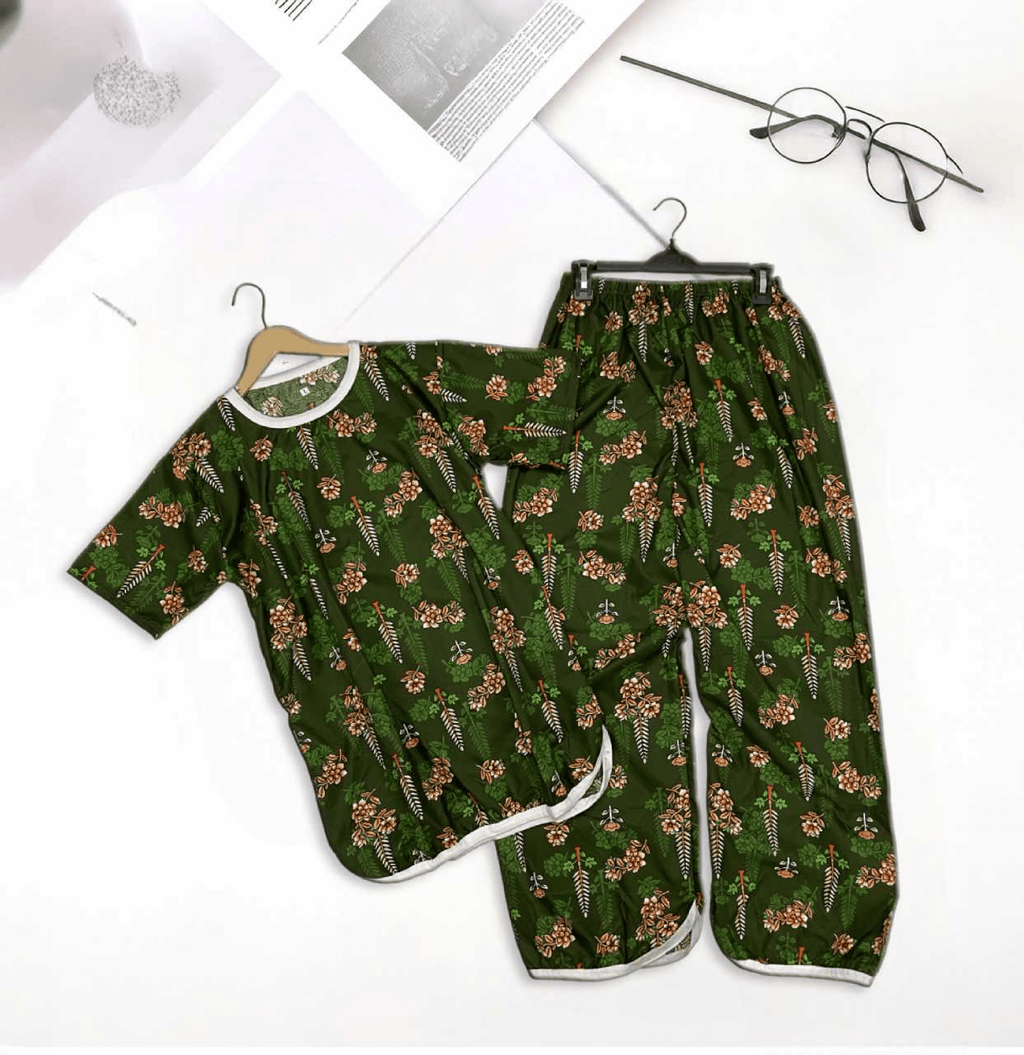 FOREST BLOOM PRINTED SHIRT AND TROUSER