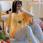 Yellow Poo T-shirt With Pajama