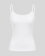 Pack of 3 Camisole Tops with Narrow Shoulder straps in Soft Cotton