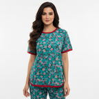 BERRY PATCH PRINTED SHIRT AND TROUSER