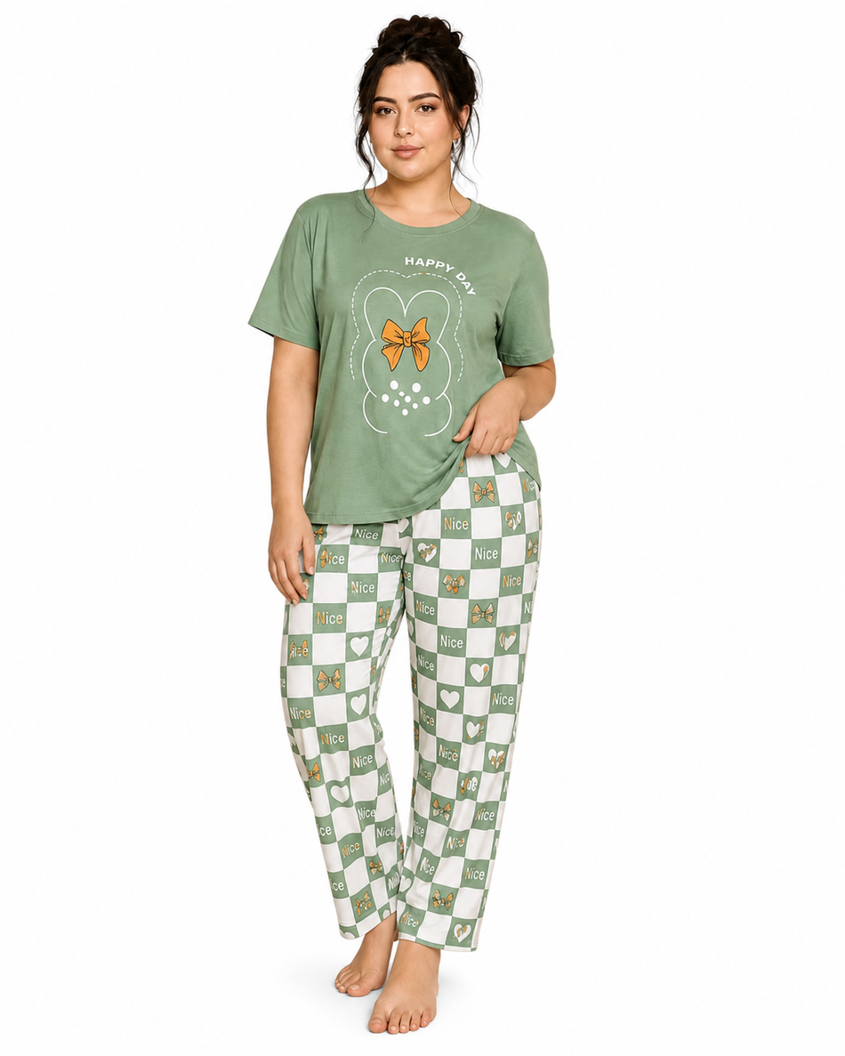 Printed Night Dresses & PJ Sets