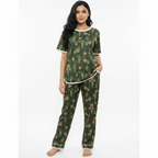 FOREST BLOOM PRINTED SHIRT AND TROUSER