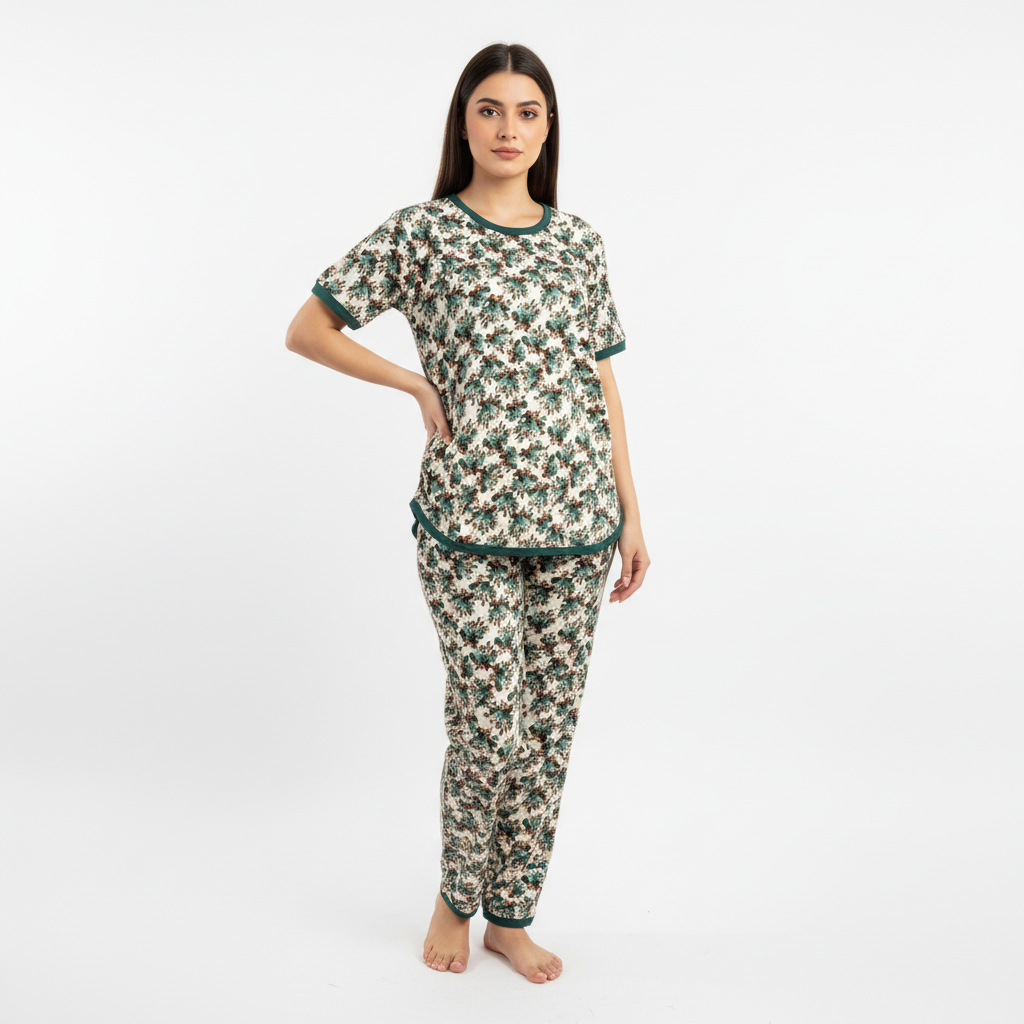 JASMINE BREEZE PRINTED SHIRT AND TROUSER